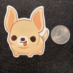 🎉10/$10 Stickers - Cute Puppy Dog Sticking Tongue Out Sticker